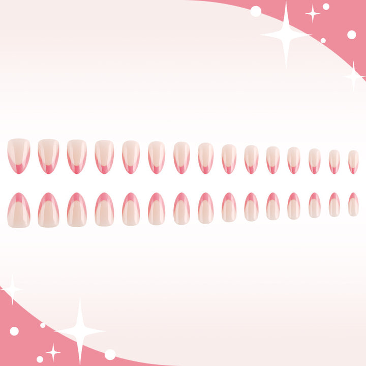 Stylish Almond-Shaped Press-On Nails Stornfield