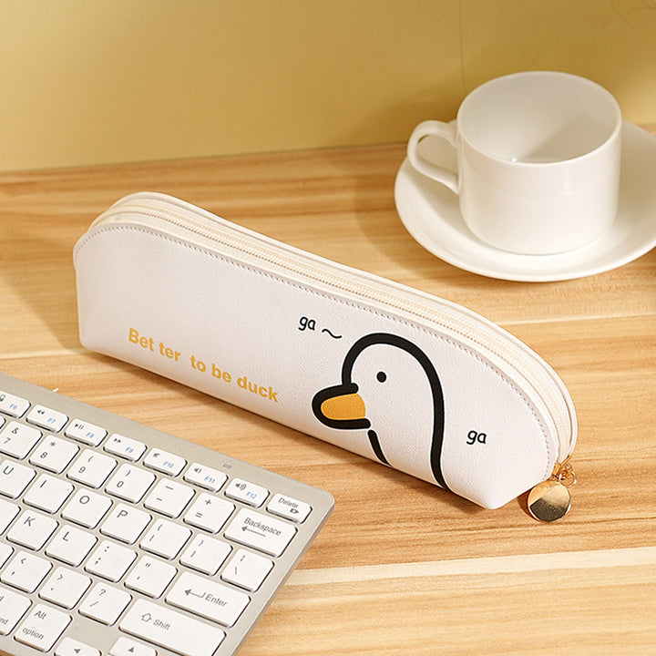Quirky Cartoon Duck Pencil Case Stornfield