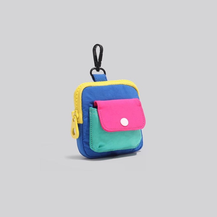 Color-Block Mini Storage Pouch Stornfield