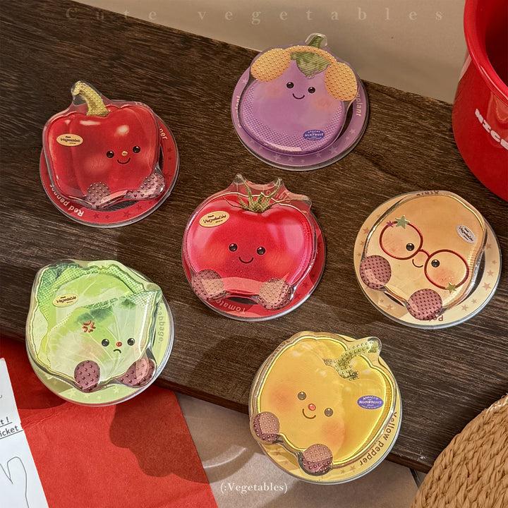 Funny coaster in eggplant design Stornfield