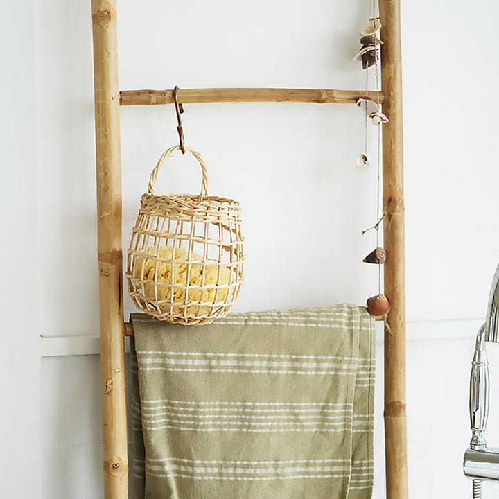 Handmade storage basket made of natural material Stornfield