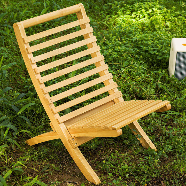 Folding Chair With Ergonomic Backrest And Space-Saving Design Stornfield