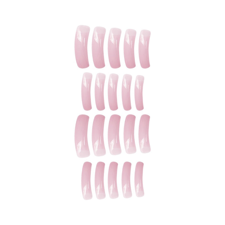 Premium Long Transparent Press-On Nail Enhancements Stornfield