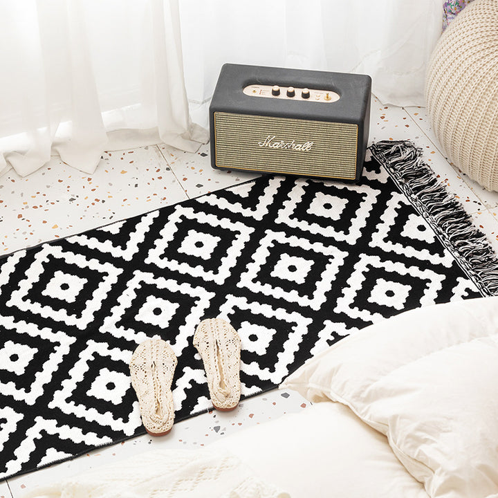 Decorative Fringe Area Rug Stornfield