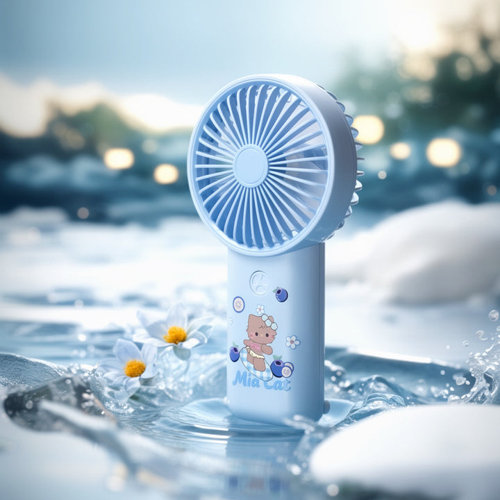 Ladies portable handheld fan with cute design Stornfield