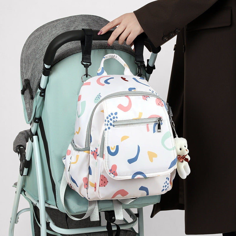 Playful Graphic Print Backpack Stornfield