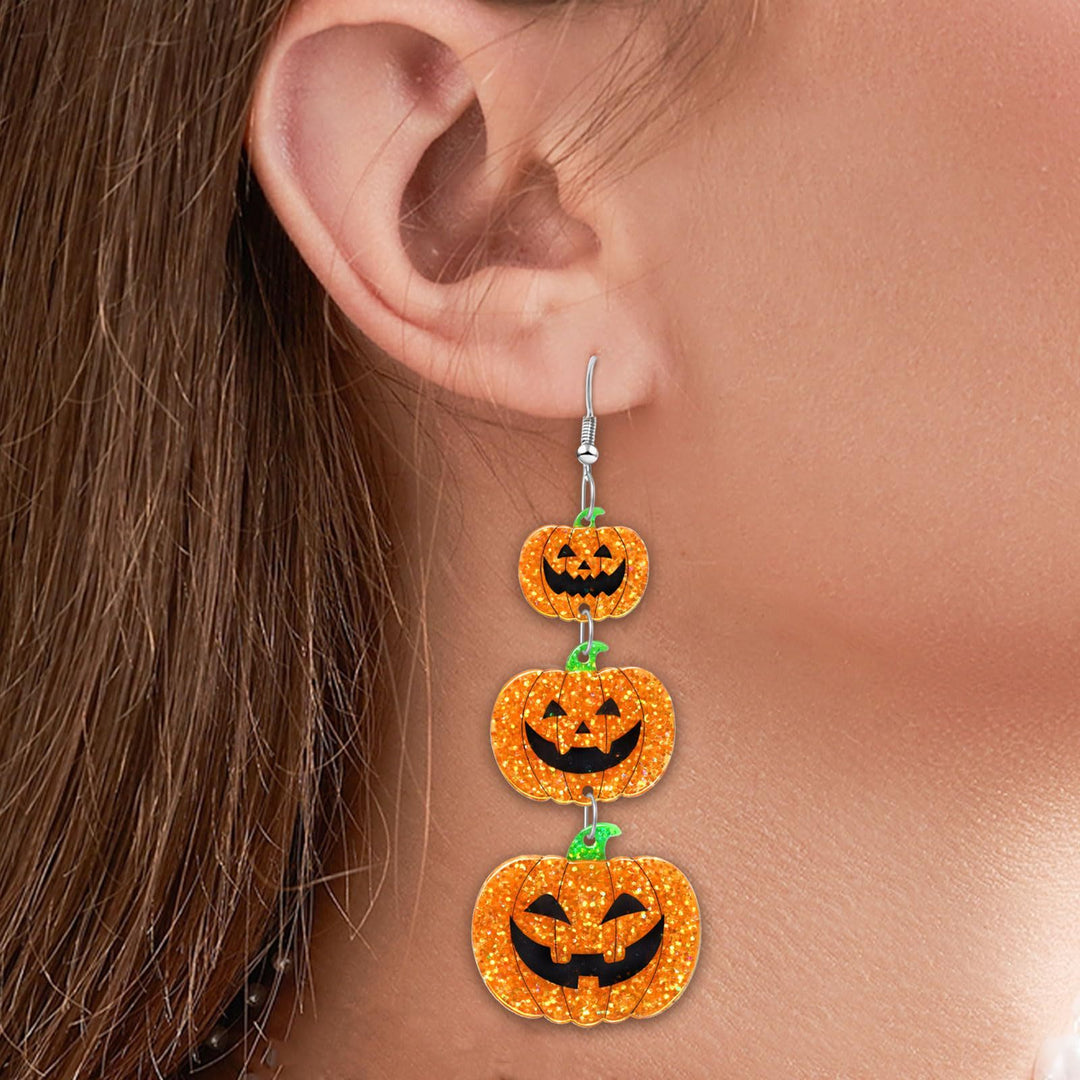 Gothic Skull Dangle Earrings Stornfield