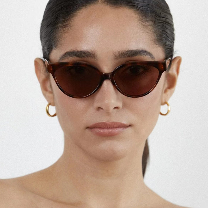 Ladies Cat-Eye Sunglasses with Luxurious Pattern and UV Protection Stornfield