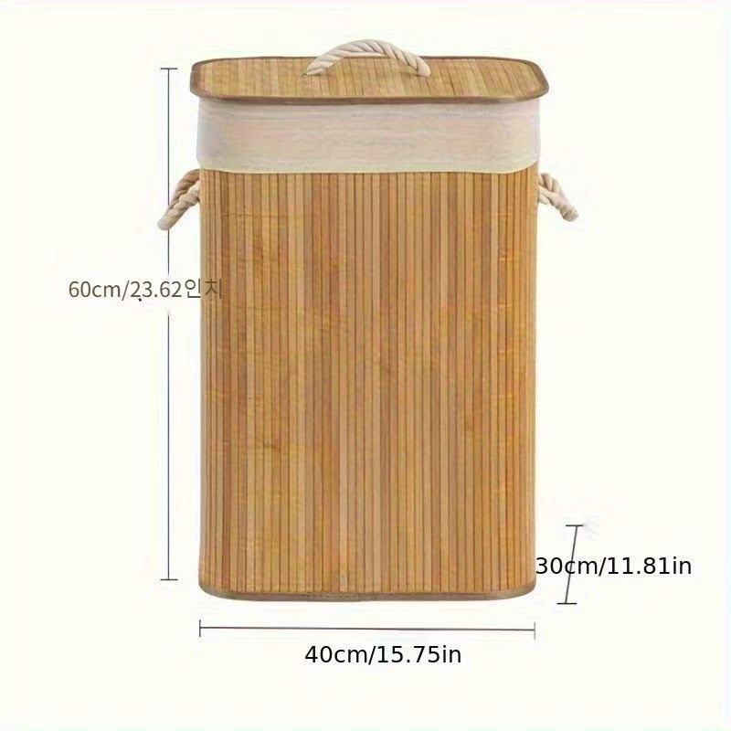 Stylish laundry basket with lid Stornfield