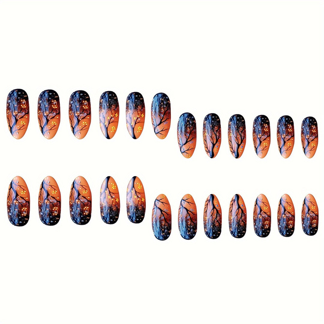 Artistic Night Sky Themed Nail Art Stornfield