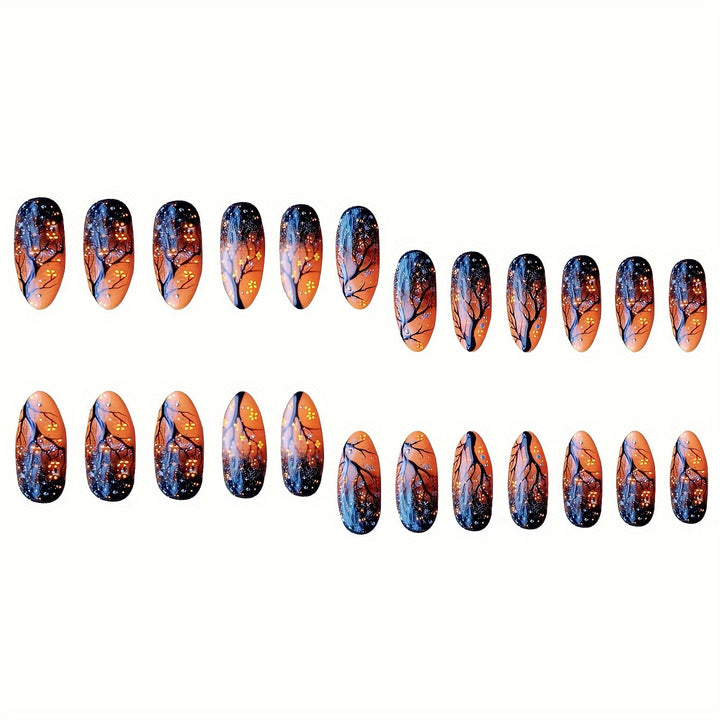 Artistic Night Sky Themed Nail Art Stornfield