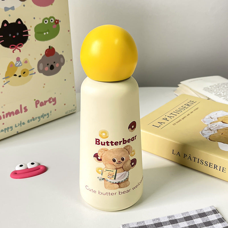Ladies Insulated Drinking Bottle with Fun Animal Design and Ergonomic Design Stornfield