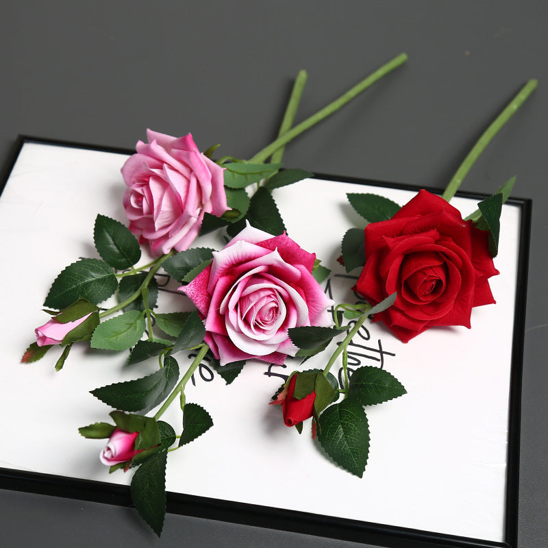 Decorative Artificial Rose Stem for Home Display