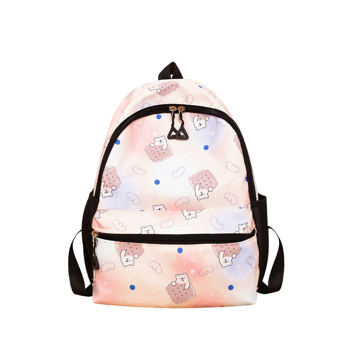 Cute Animal-Print School Backpack Stornfield