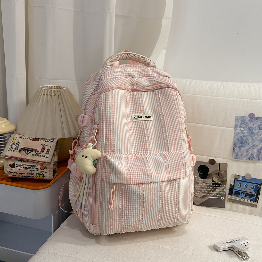 Modern Striped Backpack Stornfield