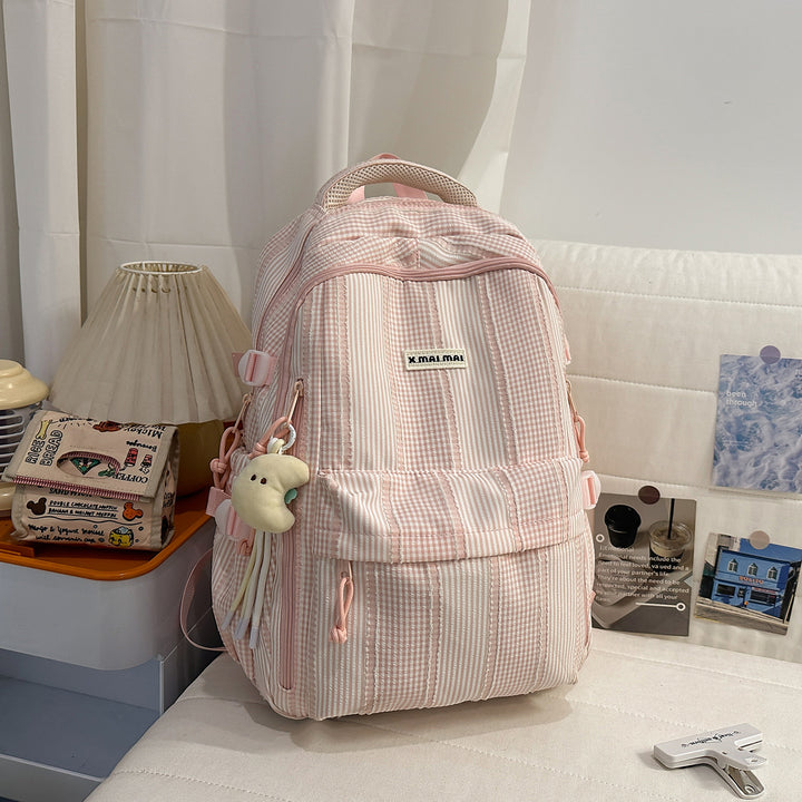Modern Striped Backpack Stornfield