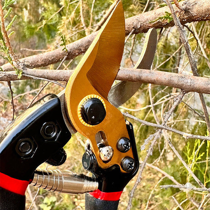 Precision bypass pruning shears with Ergonomic non-slip handles Stornfield