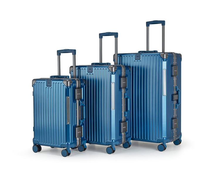 Unisex Aluminum Hard Shell Travel Luggage Set Stornfield