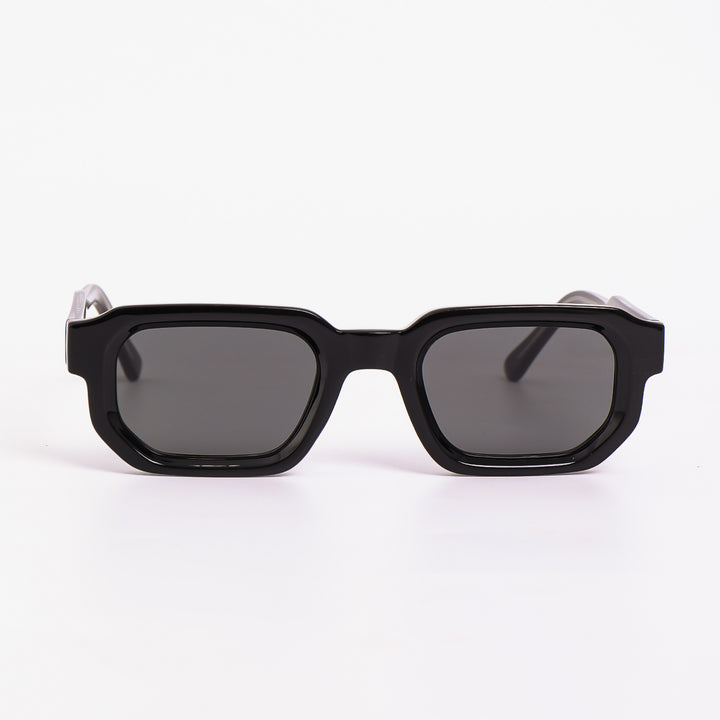 Women's sunglasses in a futuristic design with a shiny frame and fashionable lenses Stornfield