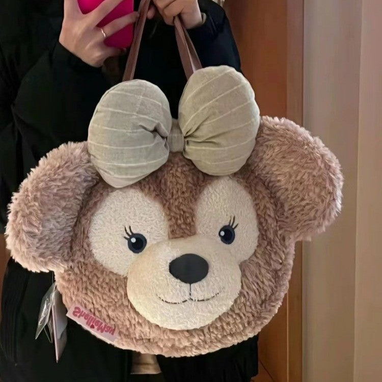 Plush handbag with bear head design Stornfield