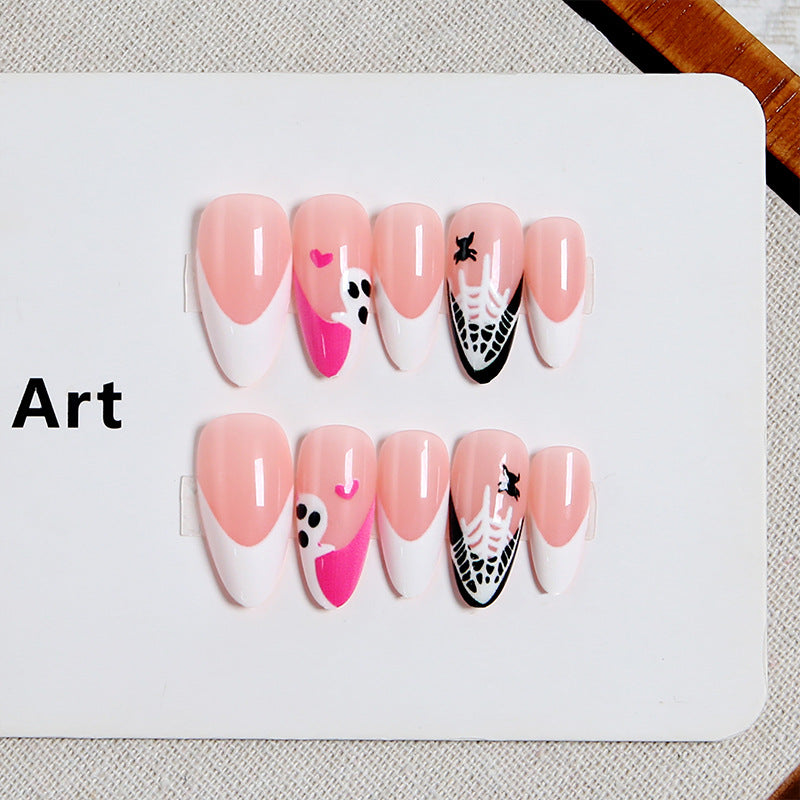Halloween-themed artificial nails Stornfield