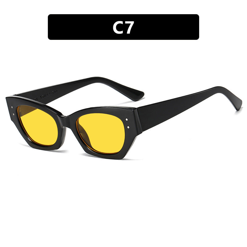 Women's trendy Cat-Eye sunglasses with elegant plastic frame Stornfield