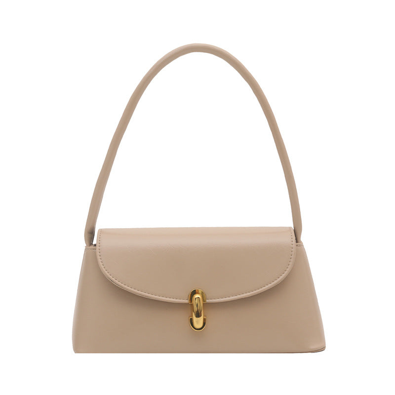 Elegant Structured Handheld Satchel
