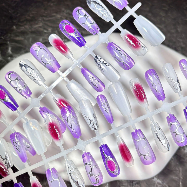 Premium Artistic Press-On Nail Kit