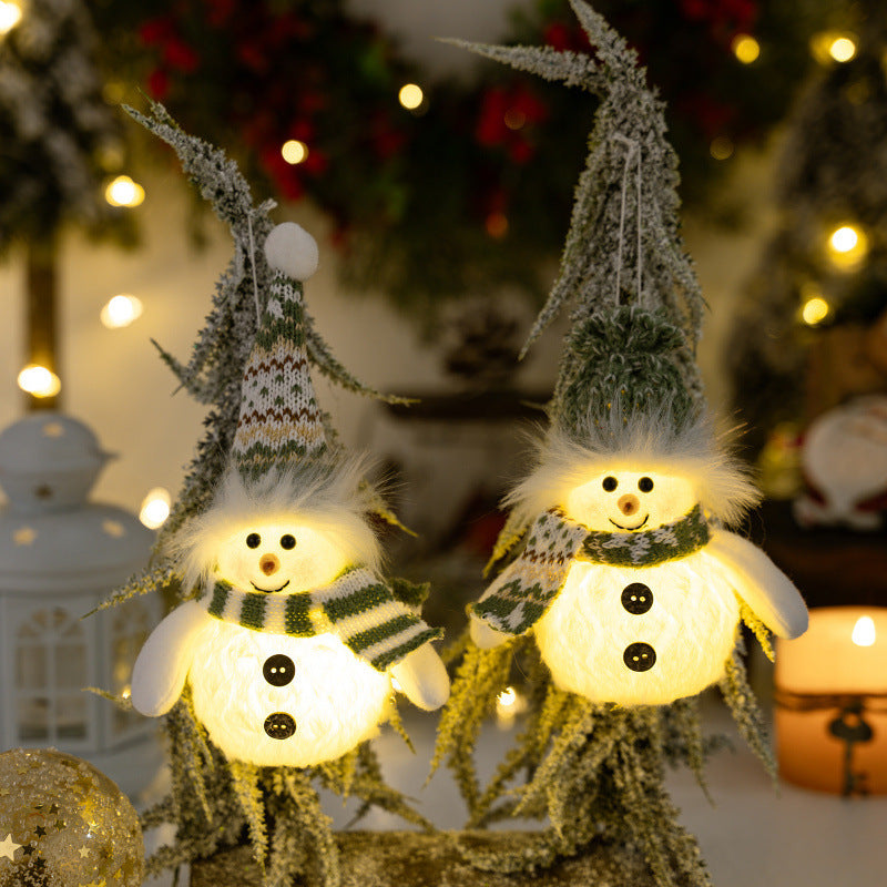Illuminated Snowman Figure Stornfield