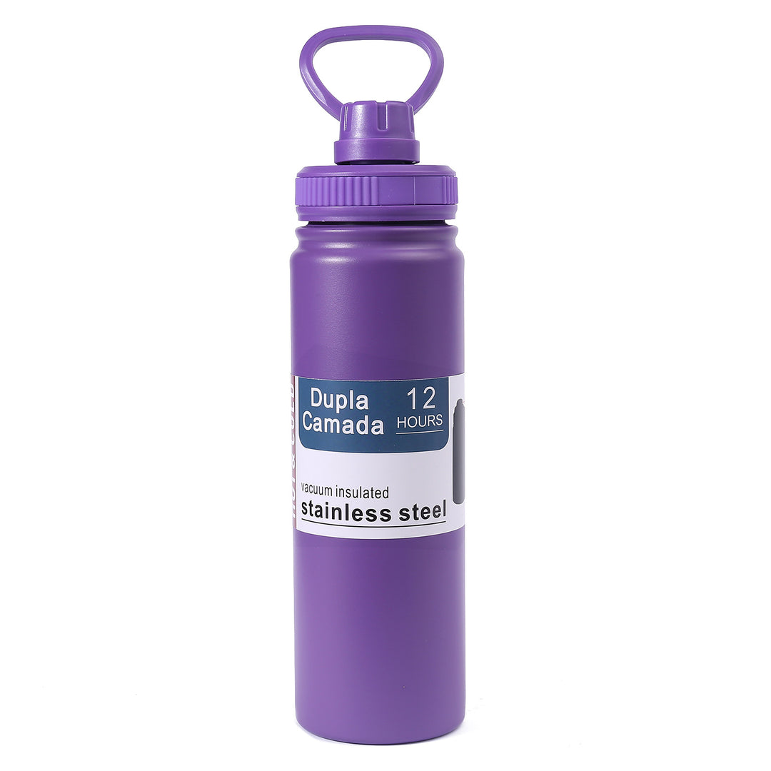 Ladies stainless steel vacuum water bottle with ergonomic handle Stornfield