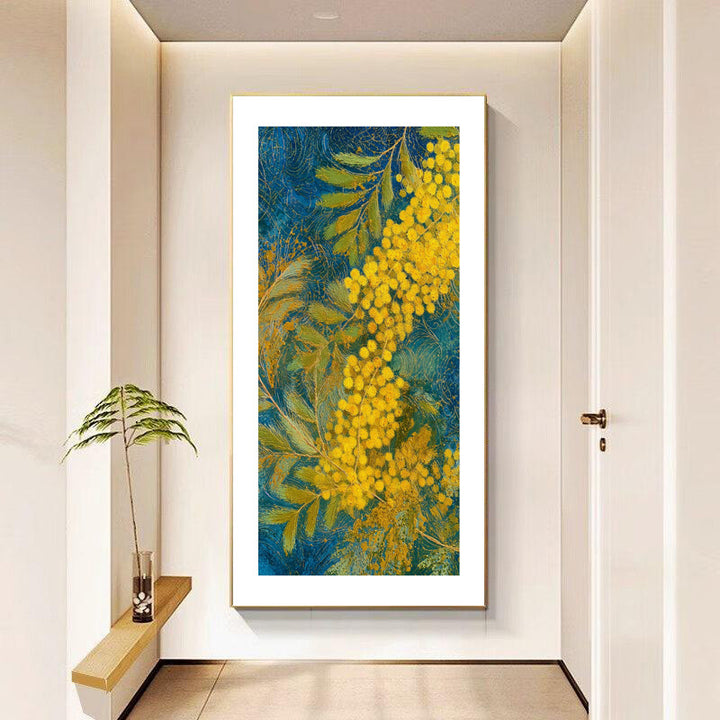 Framed Botanical Canvas Artwork