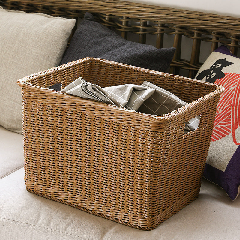 Rectangular Handwoven Storage Bin Stornfield