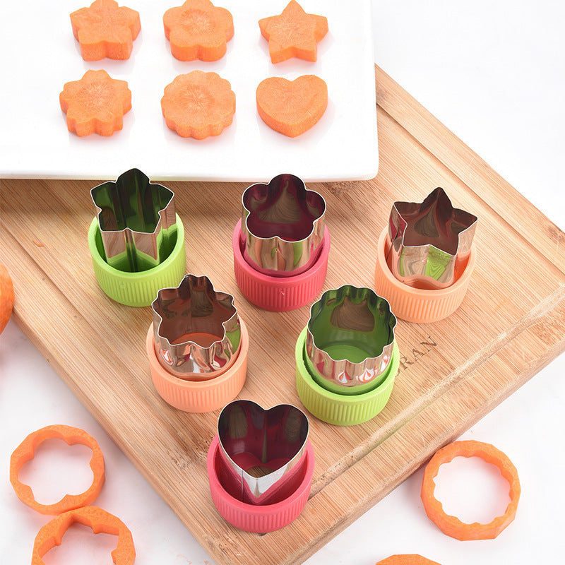 Cookie cutter set made of stainless steel with ergonomic handle Stornfield