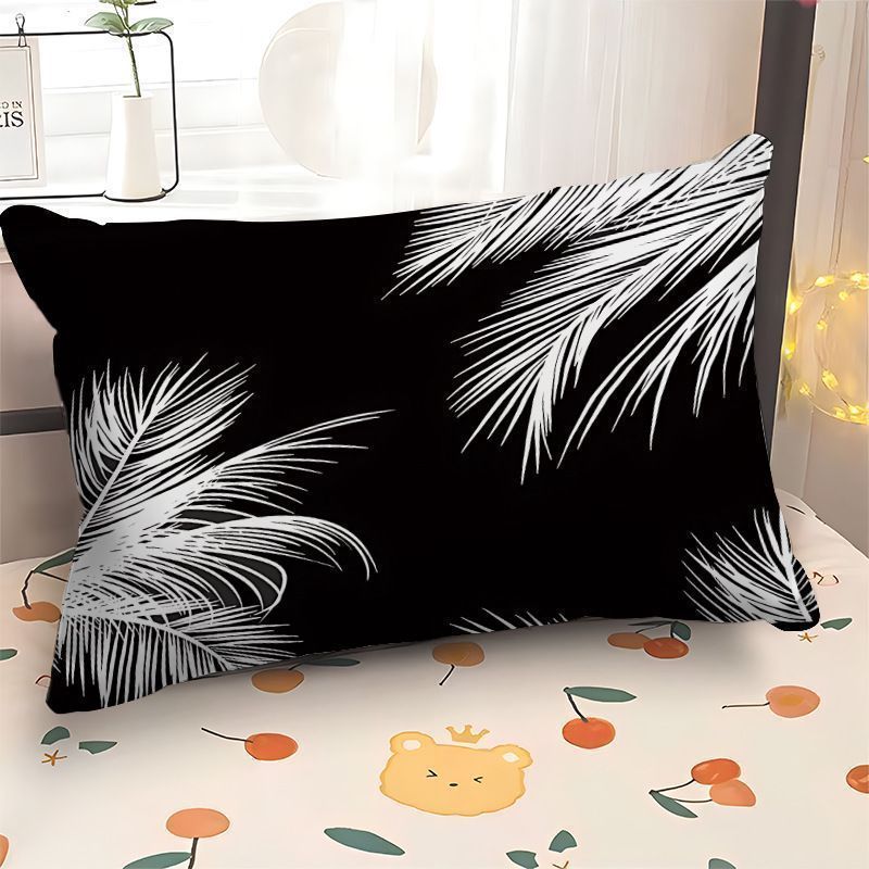 Modern Typography Decorative Pillow