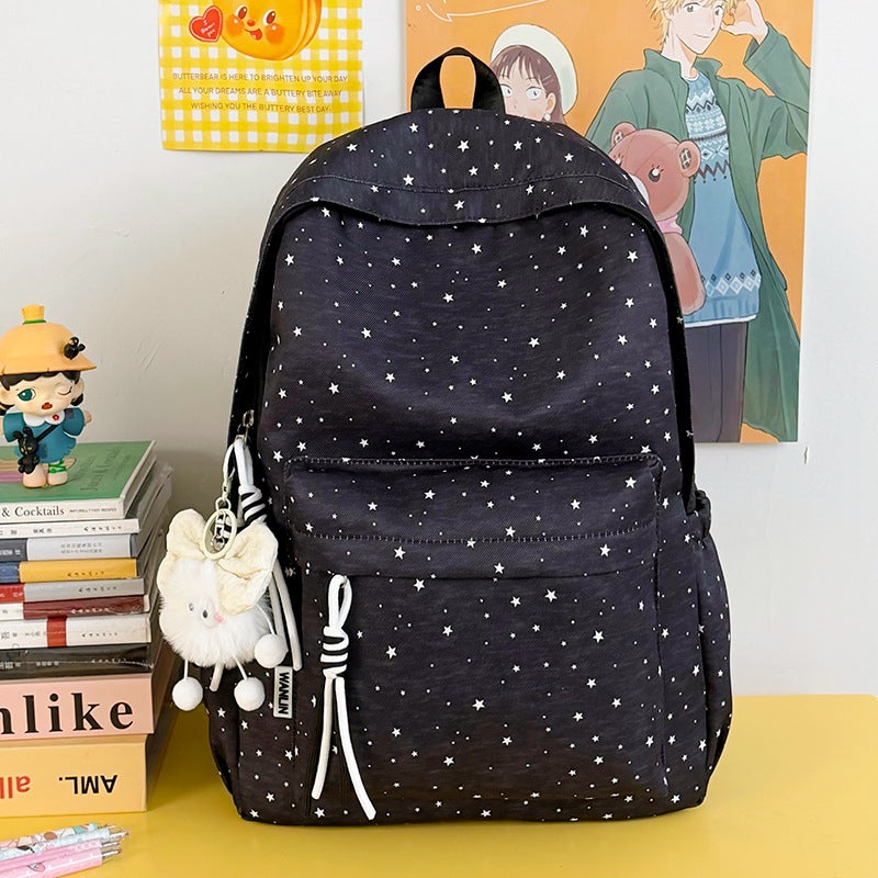 Star-Print Casual Backpack Stornfield