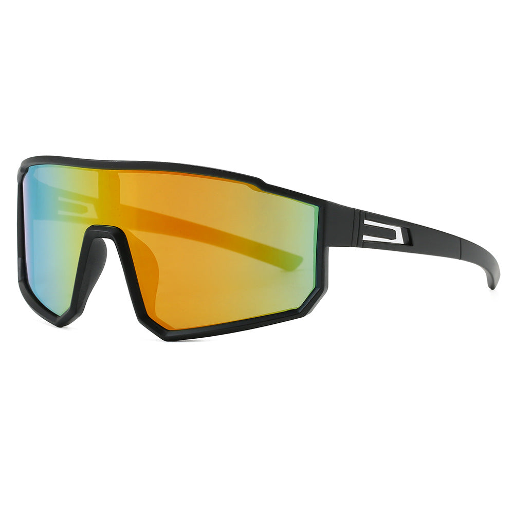 Men's Sleek Wraparound Sport Sunglasses Stornfield