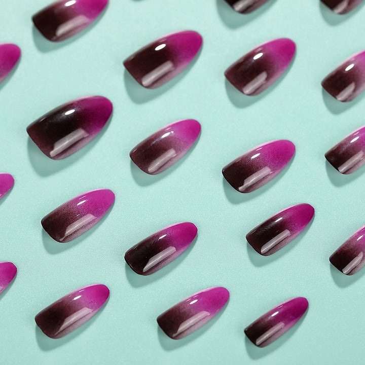Artificial nails with modern ombre effect Stornfield
