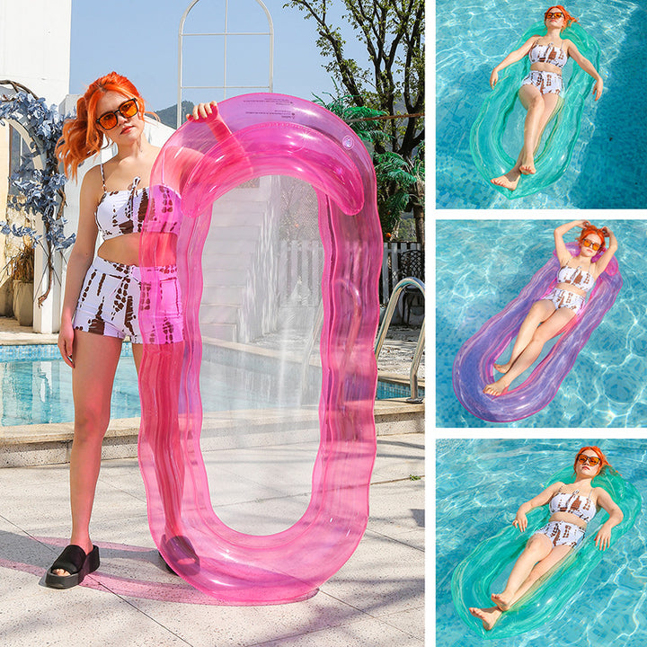 Women Inflatable Water Lounge with Ergonomic Safety Features Stornfield