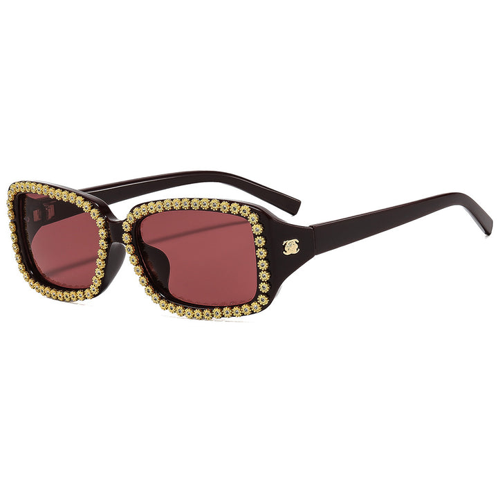 Ladies sunglasses with glamorous rhinestone frame Stornfield
