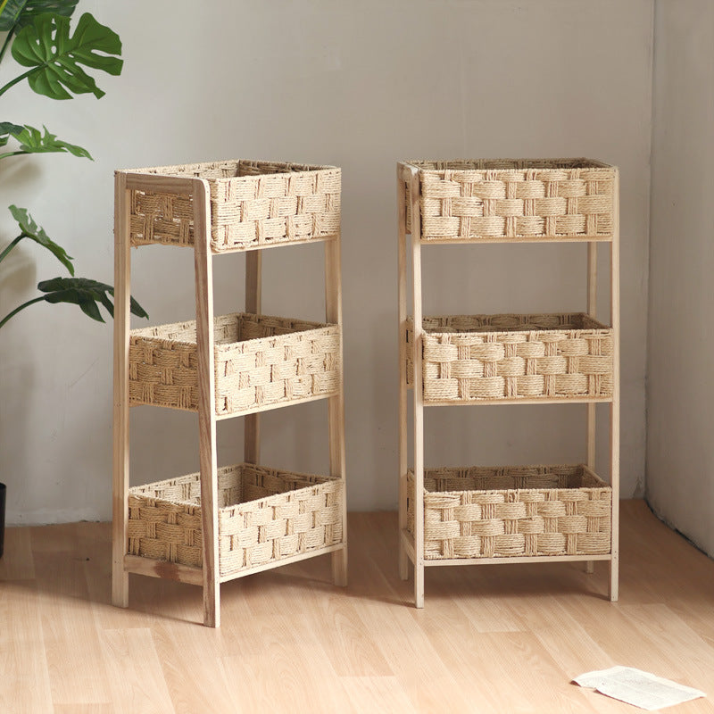 Beef Storage Tower with Woven Baskets Stornfield