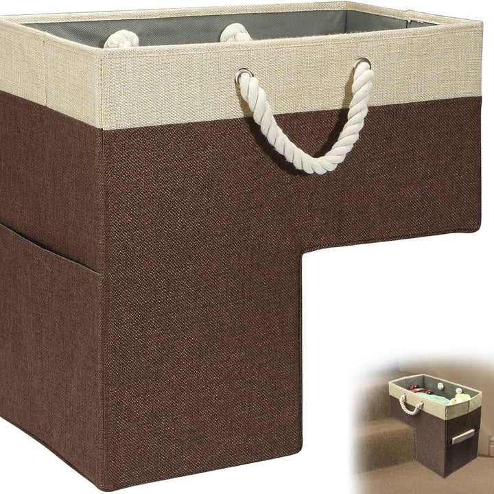 Multifunctional storage basket with handles Stornfield
