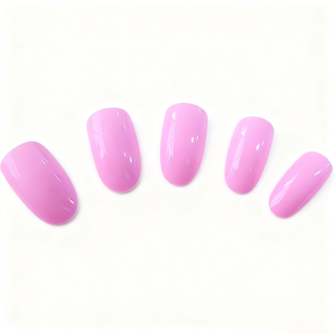 Elegant Glossy Press-On Nail Enhancements Stornfield