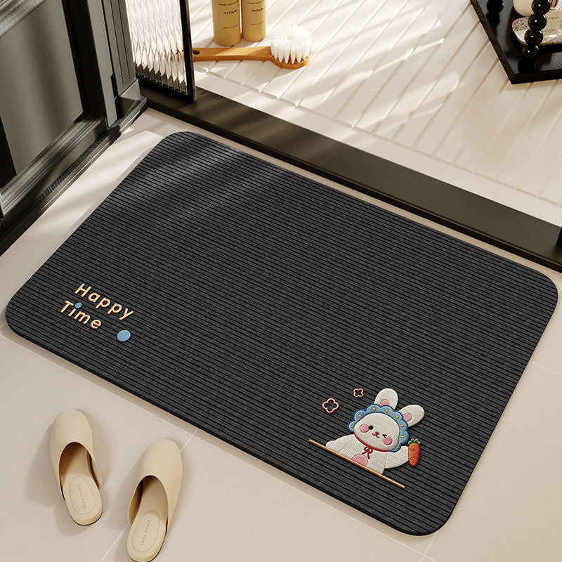 Fun Animal-Themed Bathroom Mat