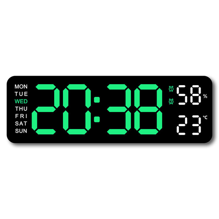 Digital alarm clock with room temperature and humidity display Stornfield