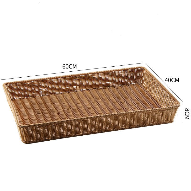 Natural Woven Storage Tray Stornfield
