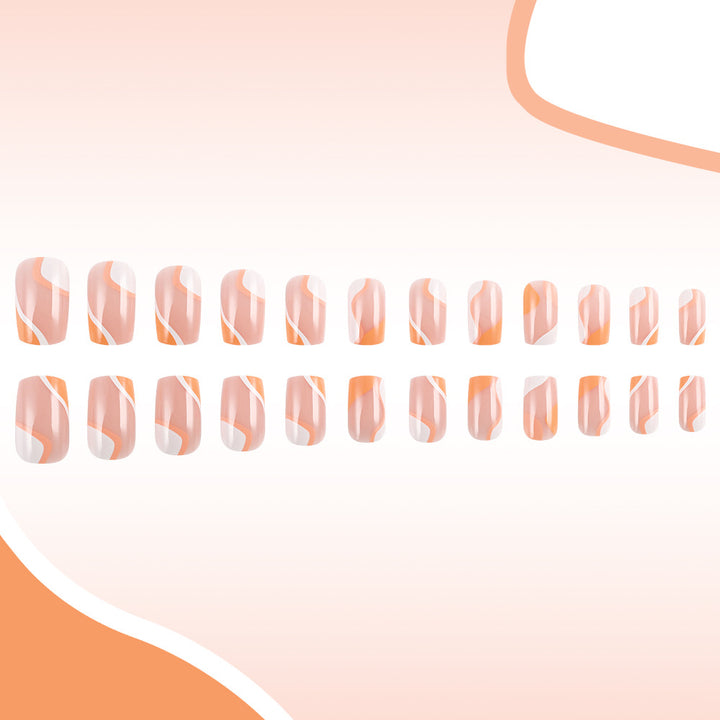Artistic Acrylic Nail Set Stornfield
