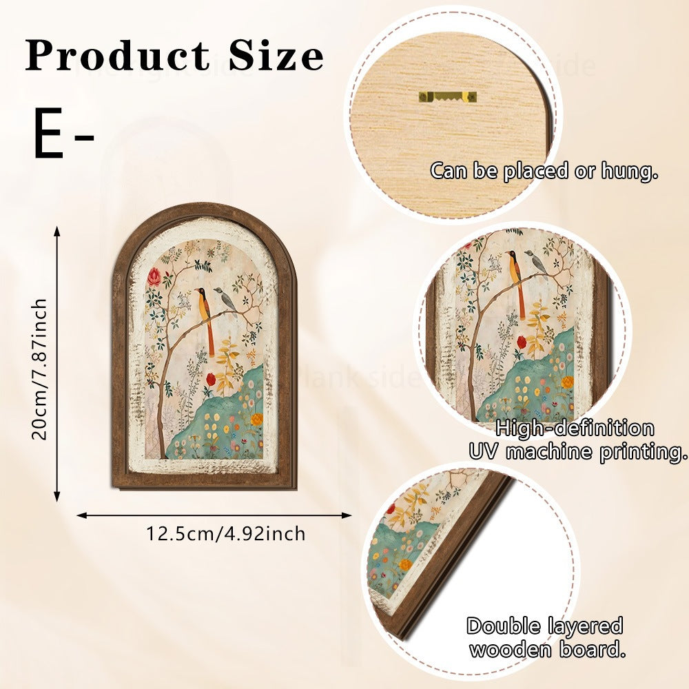 Wall decoration with lemon pattern Stornfield