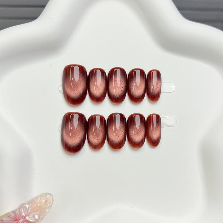 Premium Glossy Press-On Nail Kit