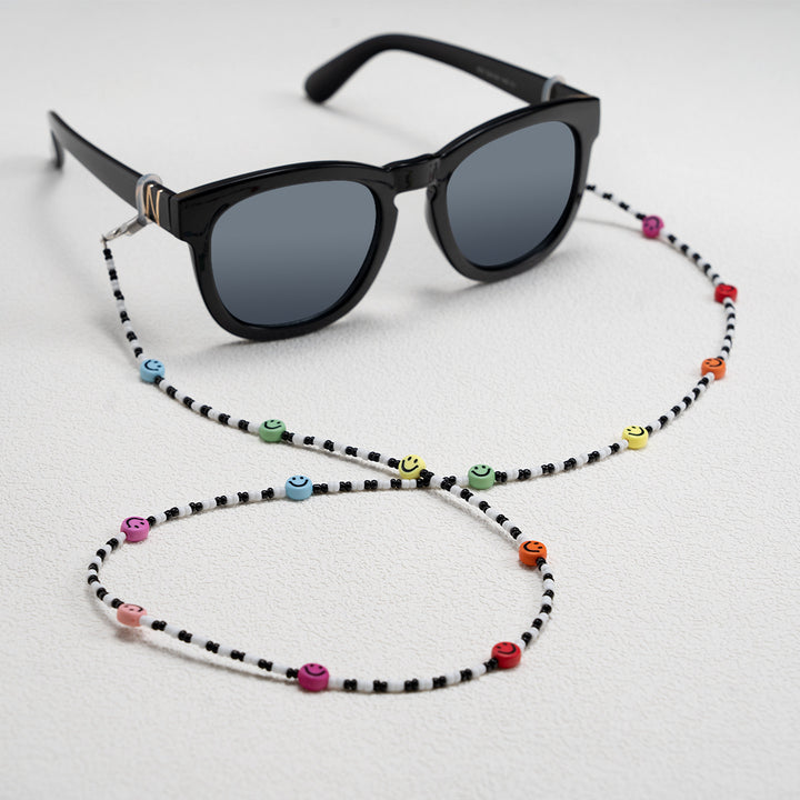Colorful Smiley Beaded Eyewear Chain Stornfield