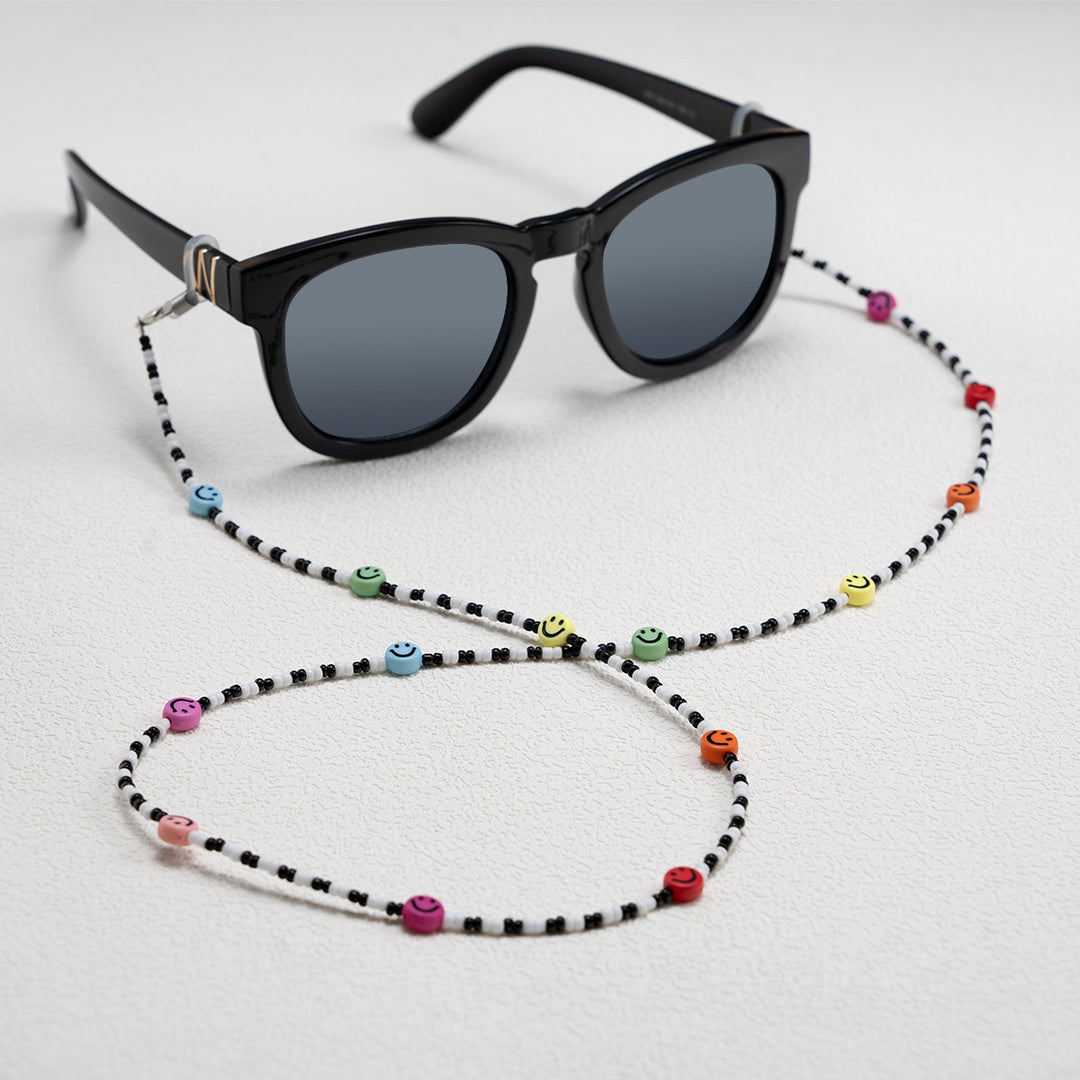 Colorful Beaded Smile Face Eyewear Chain Stornfield